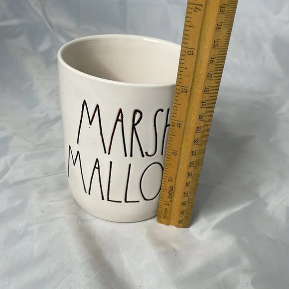 RAE DUNN Marshmallow Cannister Artisan Collection by Magenta White Black - Picture 5 of 7